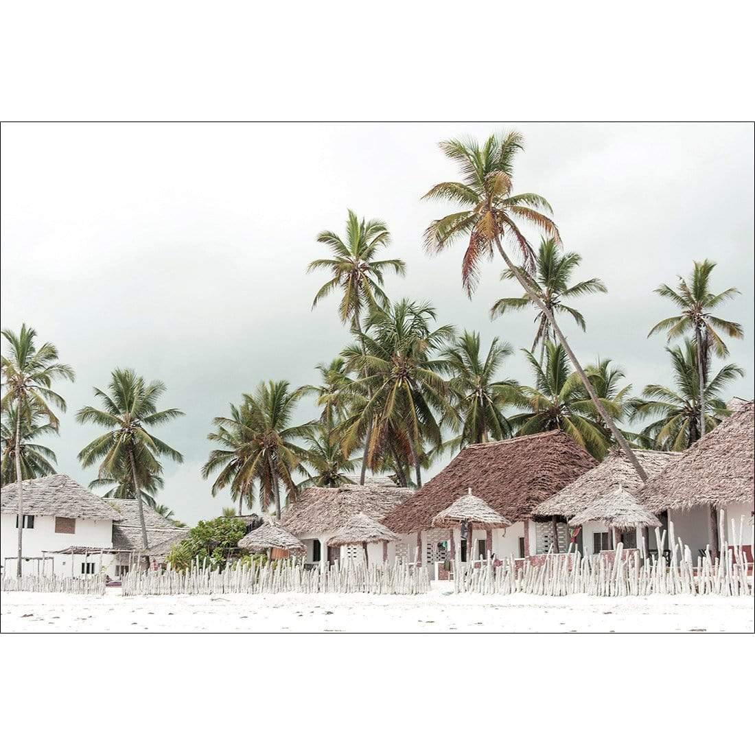Zanzibar Village | Classic Canvas | No Frame | Stretched Canvas