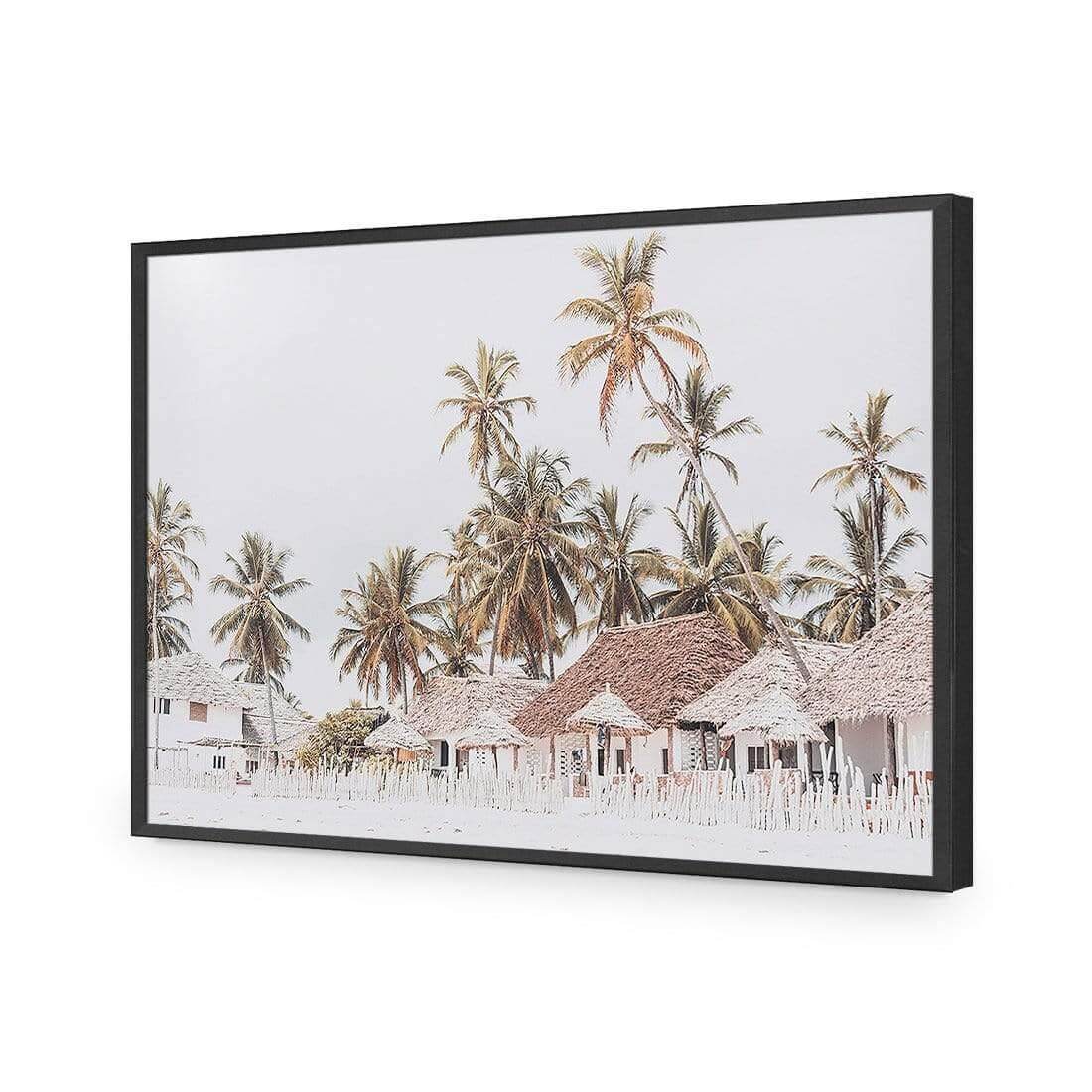 Zanzibar Village, Vintage - Wall Art Designs - AU_1010_AR_H WAD_AP - 030 - EDG_45x30_S - 2538 - BLK