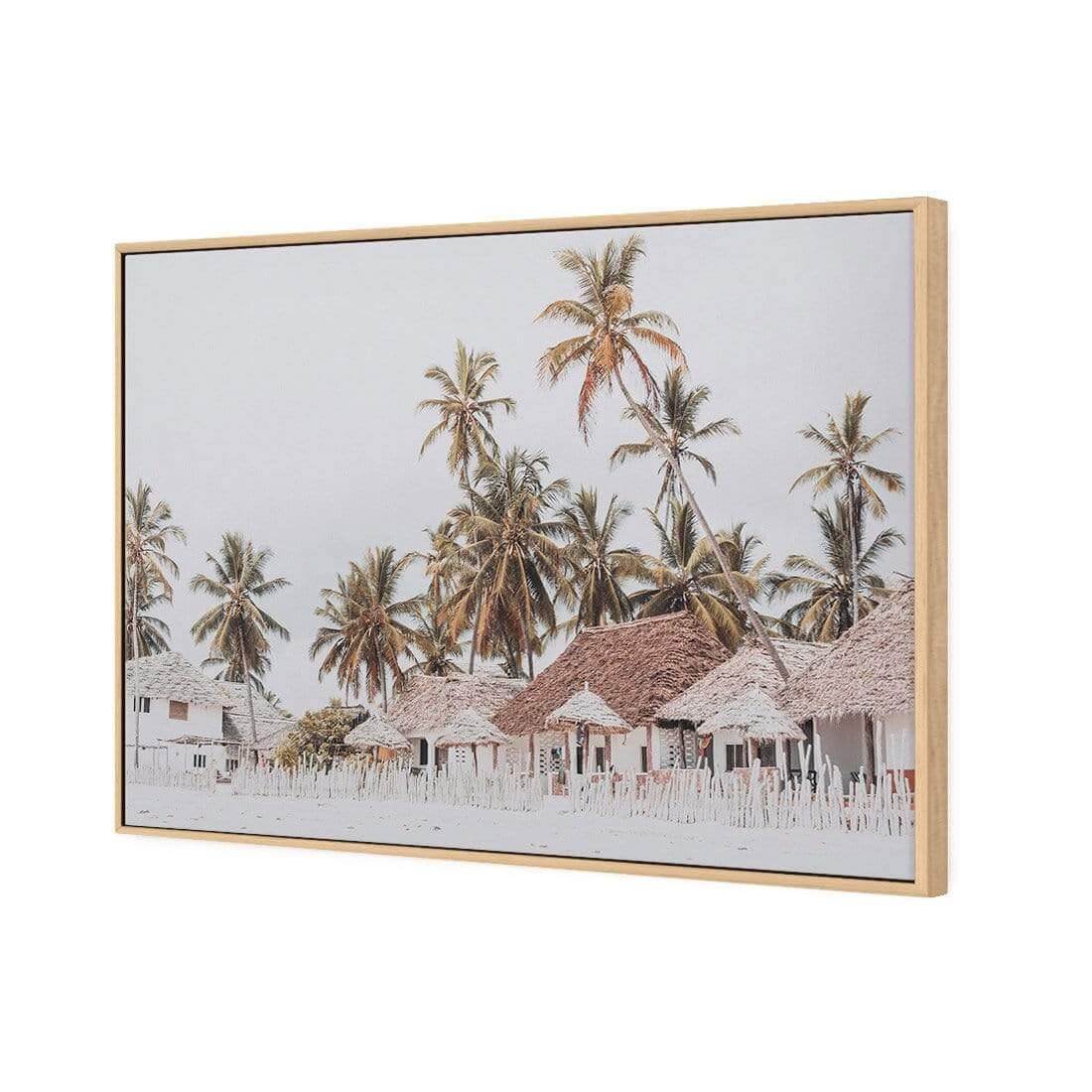 Zanzibar Village, Vintage - Wall Art Designs - AU_1010_AR_H WAD_CP - MPY - 260 - M - S - S_45x30_S - 1550 - OAK