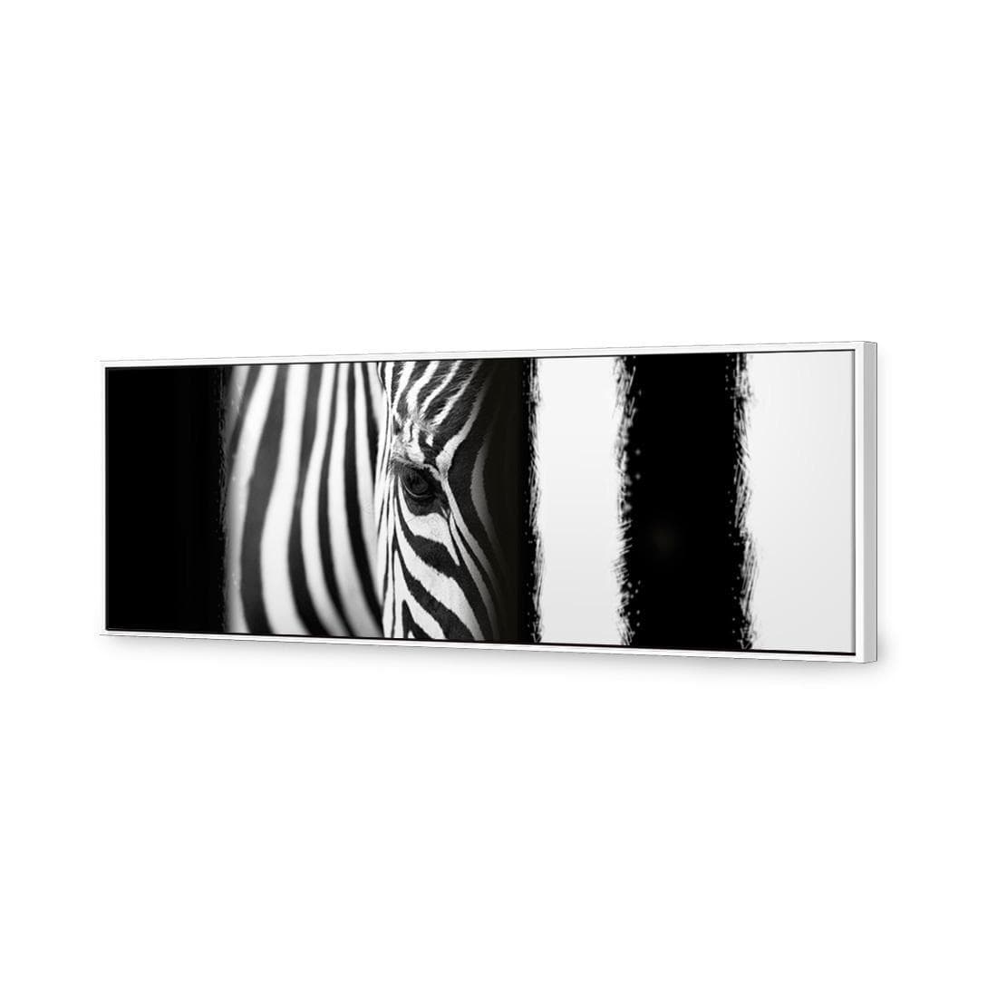 Zebra Eye Arty, black and white - Wall Art Designs - 493_BL_H WAD_CP - MPY - 260 - M - S - S_60x20_S - 1550 - WHT