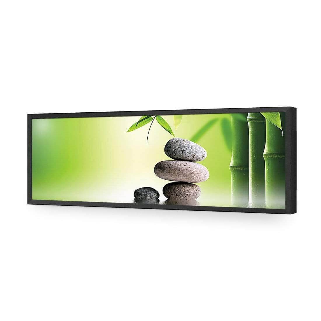 Zen Stones (Long) - Wall Art Designs - 1162_AL_H WAD_AP - 030 - EDG_90x30_S - 2538 - BLK