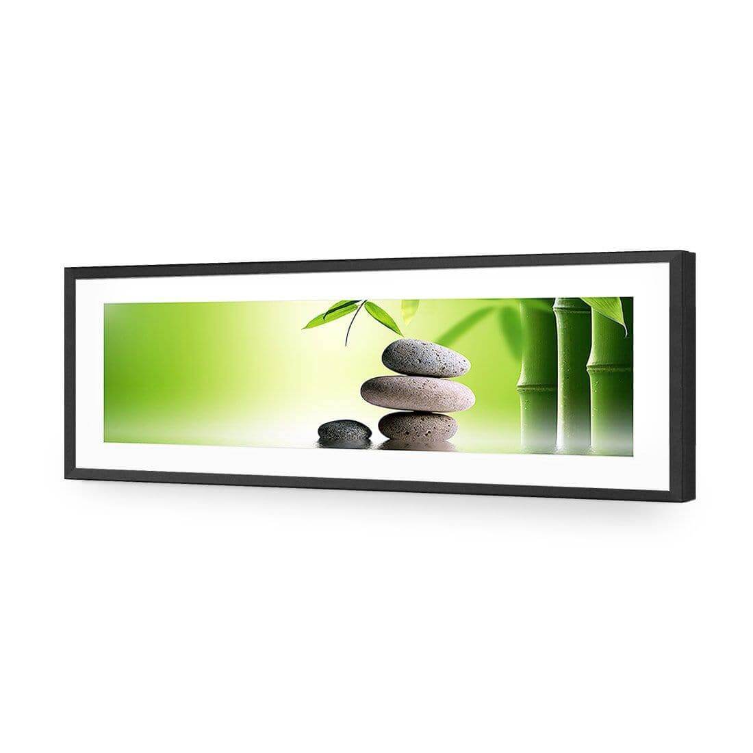 Zen Stones (Long) - Wall Art Designs - 1162_AL_H WAD_AP - 030 - MAT_90x30_S - 2538 - BLK