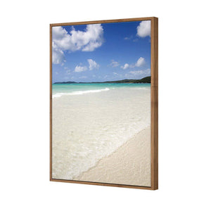 Whitehaven Beach | Classic Canvas | Floating Frame | Natural