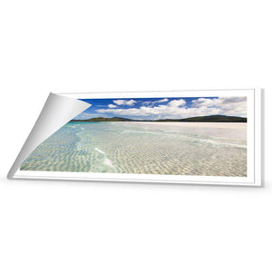 Whitehaven Ripples, Long | Standard Canvas | No Frame | Rolled Canvas