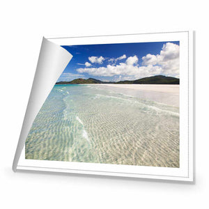 Whitehaven Ripples, Rectangle | Classic Canvas | No Frame | Rolled Canvas