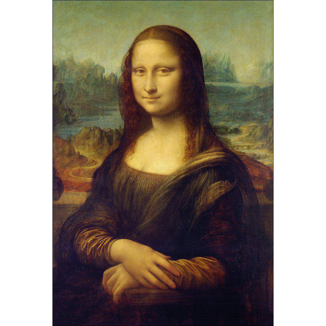 Mona Lisa - Da Vinci Canvas Art-Canvas-Wall Art Designs-45x30cm-Canvas - No Frame-Wall Art Designs