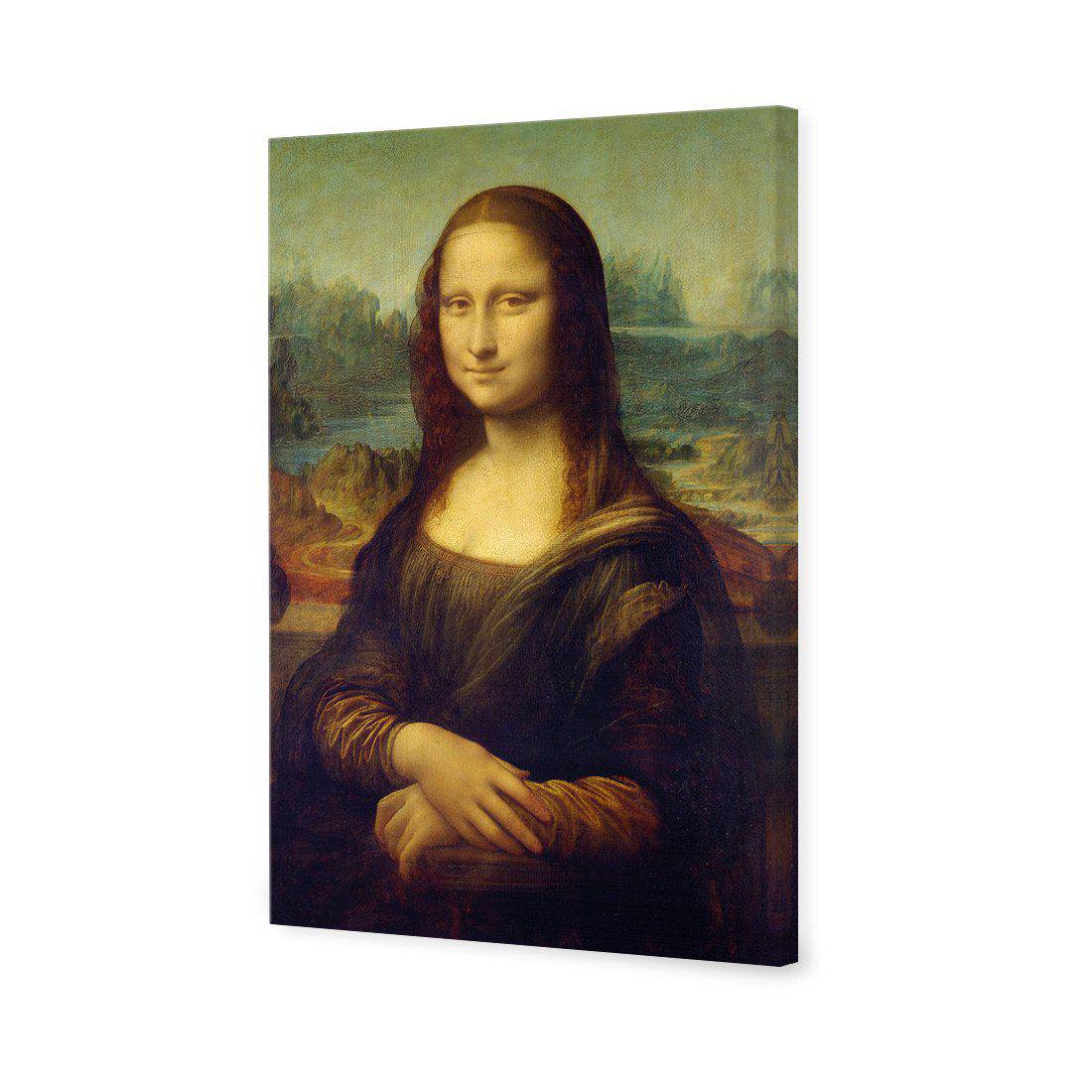 Mona Lisa - Da Vinci Canvas Art-Canvas-Wall Art Designs-45x30cm-Canvas - No Frame-Wall Art Designs