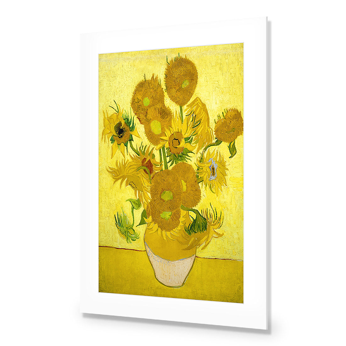 Another Vase Of Sunflowers Van Gogh Acrylic Glass Wall Art Design