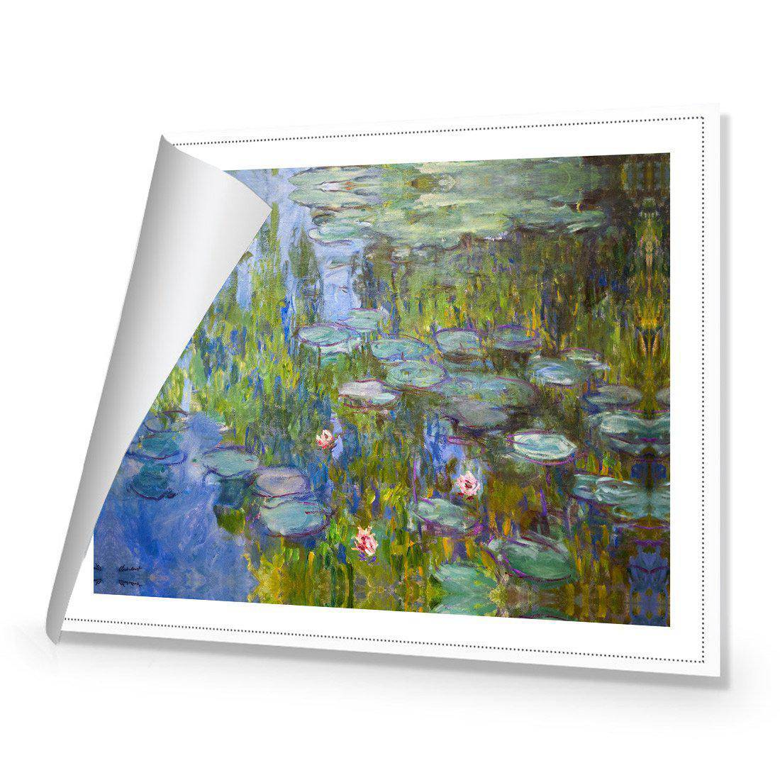 Sea Roses - Monet Canvas Art-Canvas-Wall Art Designs-45x30cm-Rolled Canvas-Wall Art Designs