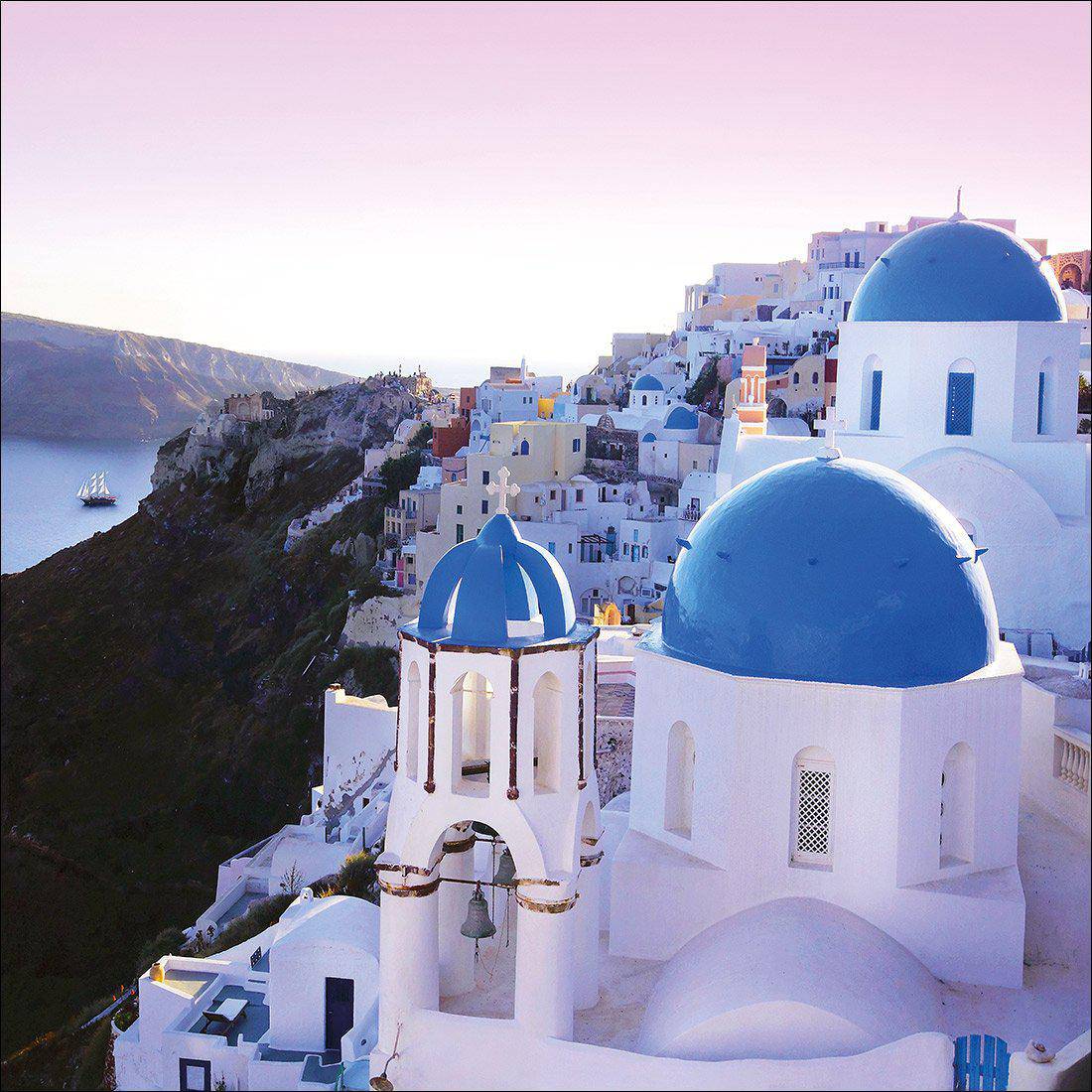 Sunrise In Santorini