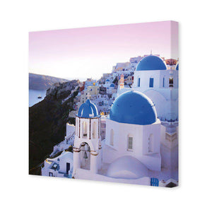 Sunrise In Santorini | Classic Canvas | No Frame | Rolled Canvas