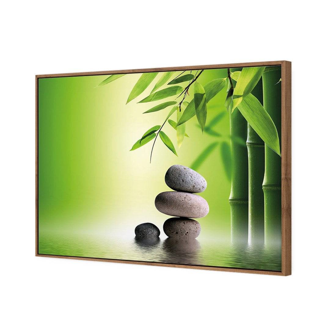 Zen Stones Canvas Art-Canvas-Wall Art Designs-45x30cm-Canvas - Natural Frame-Wall Art Designs