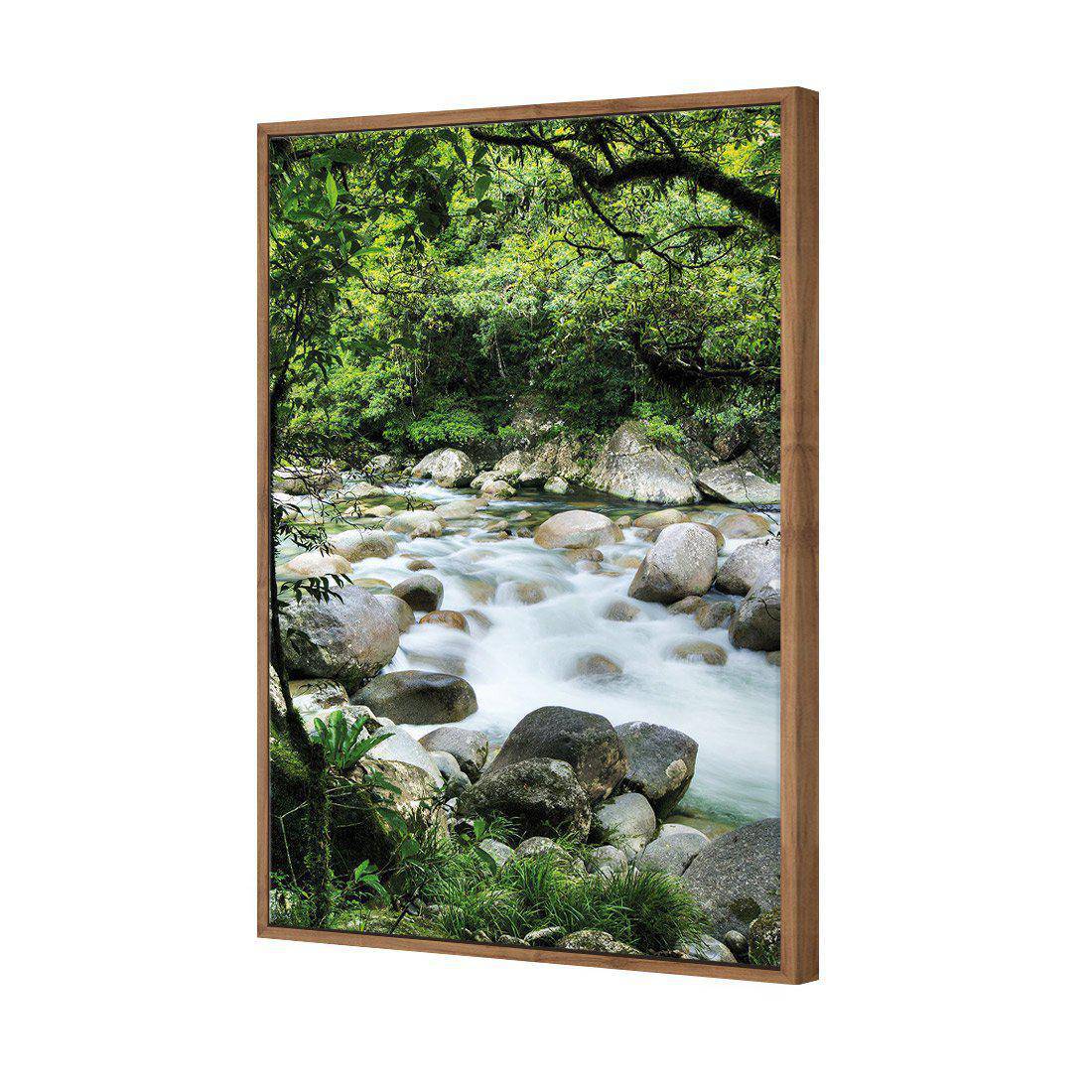 Mossman Gorge Canvas Art-Canvas-Wall Art Designs-45x30cm-Canvas - Natural Frame-Wall Art Designs