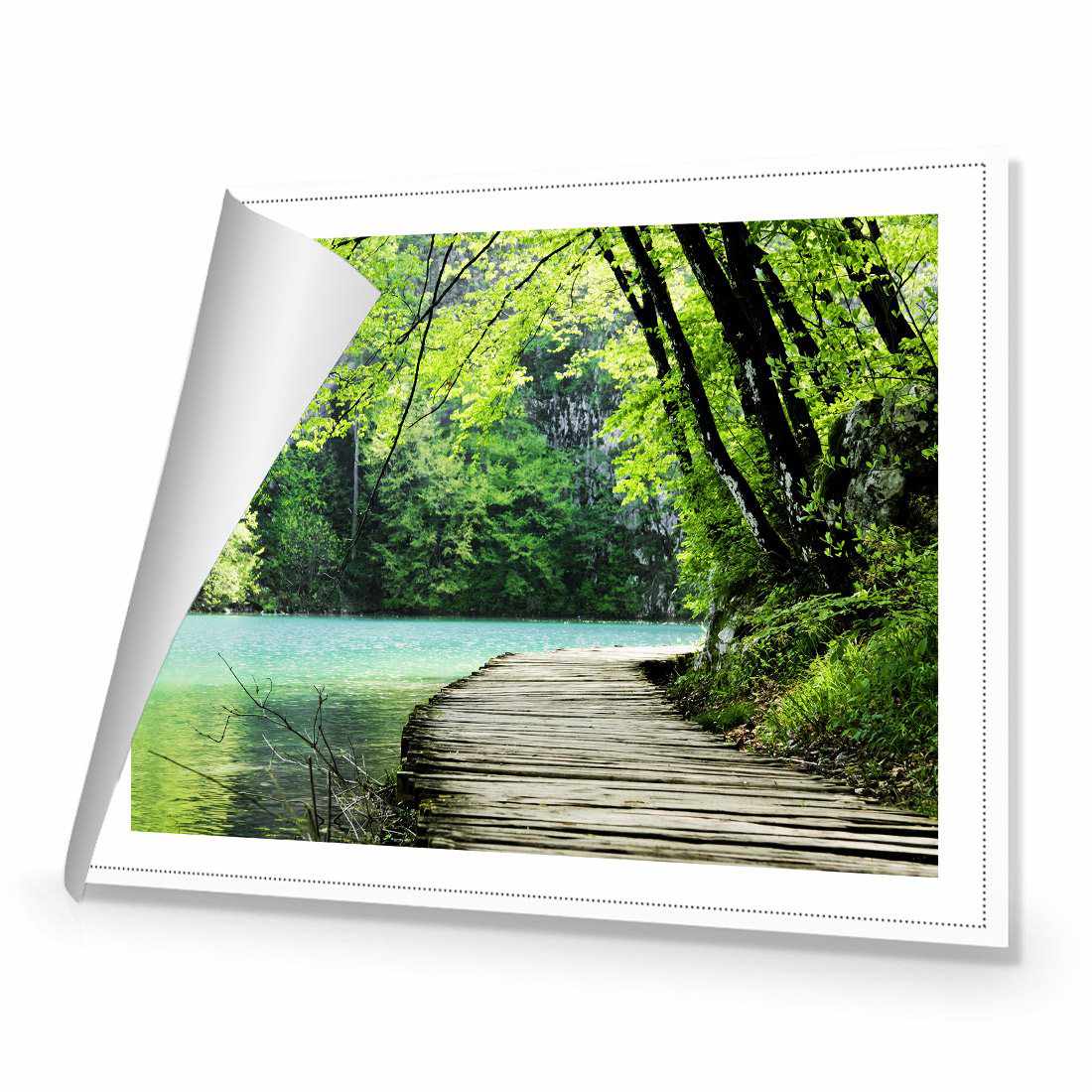 Riverwalk | Standard Canvas | No Frame | Rolled Canvas