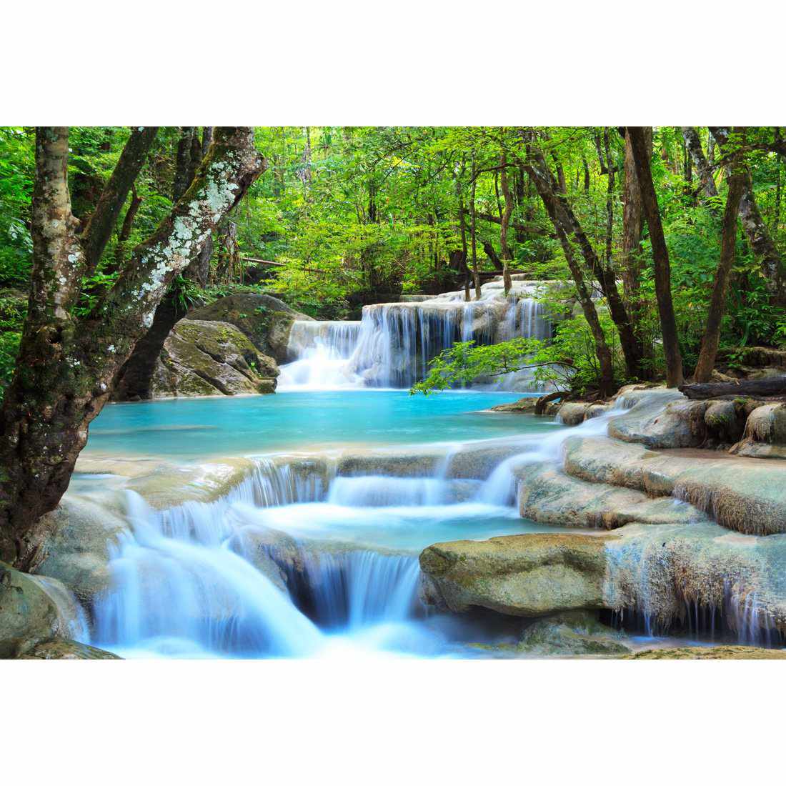 Soft Waterfalls, Rectangle
