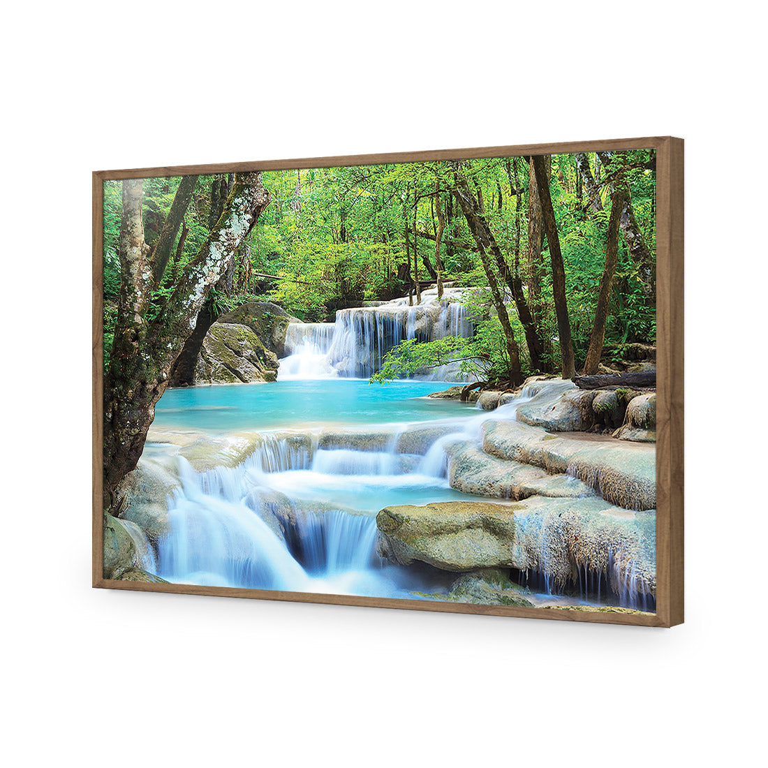 Soft Waterfalls Acrylic Glass Art