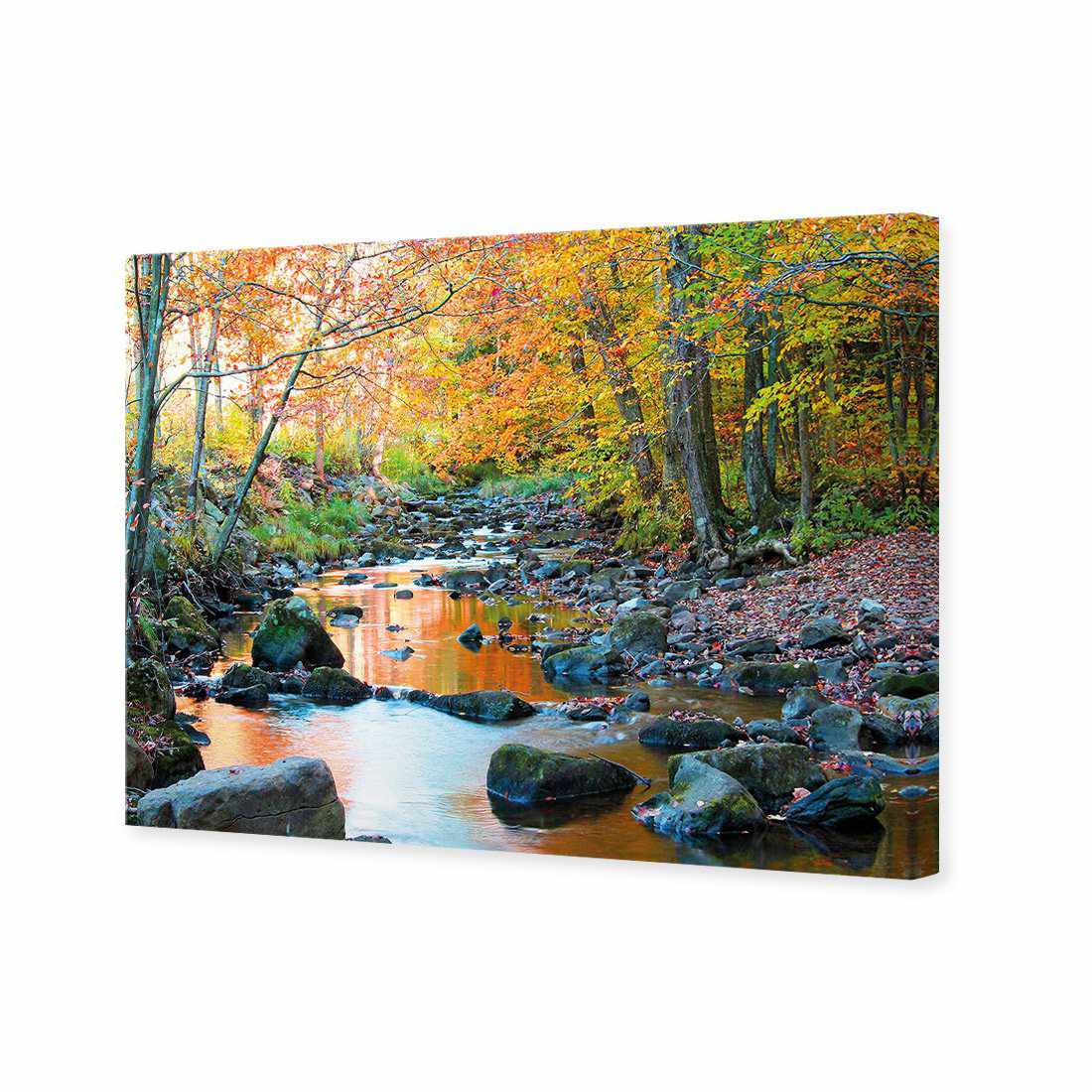 Forest Stream Canvas Art-Canvas-Wall Art Designs-45x30cm-Canvas - No Frame-Wall Art Designs