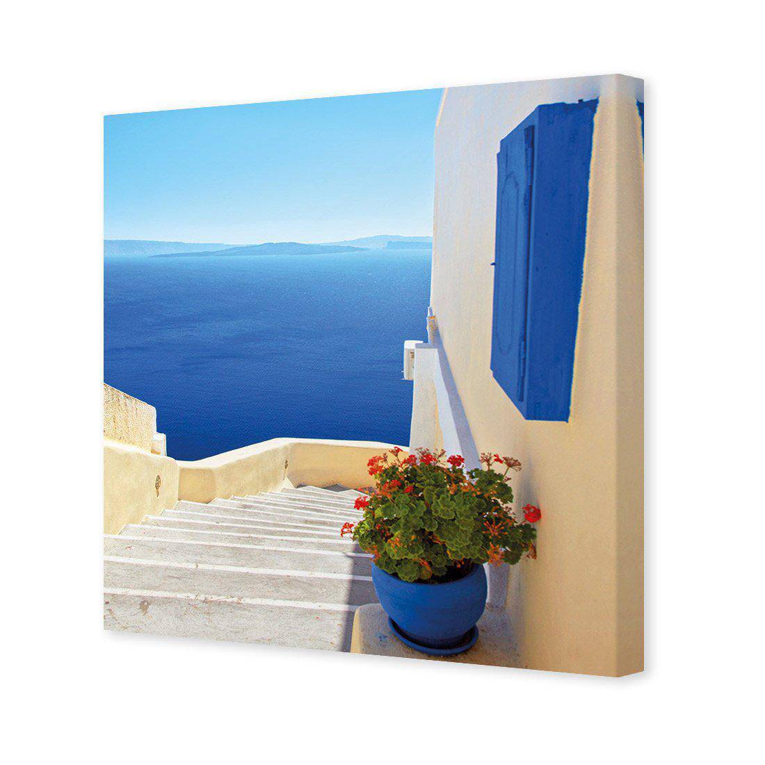 Greek Steps Canvas Art-Canvas-Wall Art Designs-30x30cm-Canvas - No Frame-Wall Art Designs