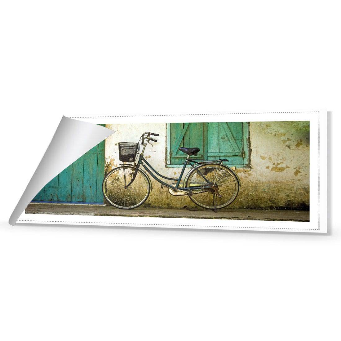 Vintage Bicycle Canvas Art-Canvas-Wall Art Designs-60x20cm-Rolled Canvas-Wall Art Designs