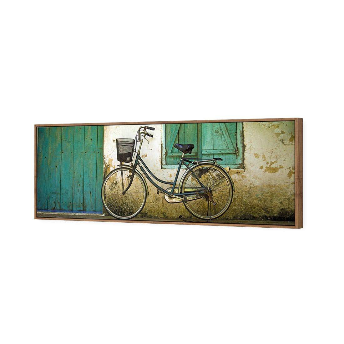 Vintage Bicycle Canvas Art-Canvas-Wall Art Designs-60x20cm-Canvas - Natural Frame-Wall Art Designs