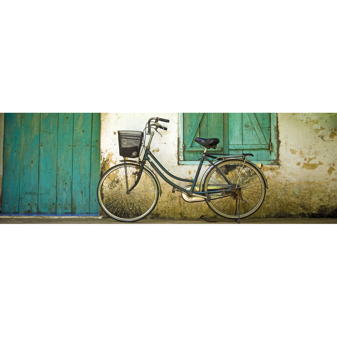 Vintage Bicycle, Long Acrylic Glass Art
