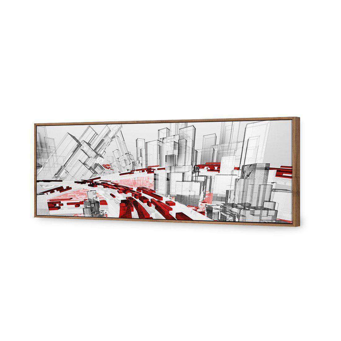 Passing Traffic Canvas Art-Canvas-Wall Art Designs-60x20cm-Canvas - Natural Frame-Wall Art Designs