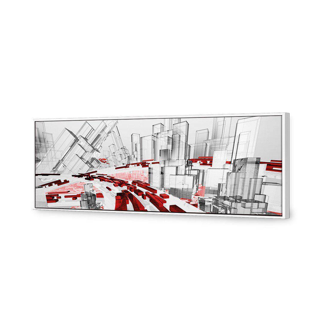 Passing Traffic Canvas Art-Canvas-Wall Art Designs-60x20cm-Canvas - White Frame-Wall Art Designs
