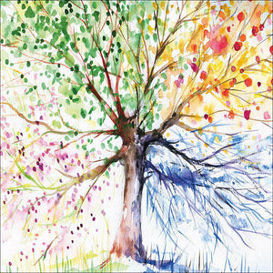 Rainbow Tree, Square