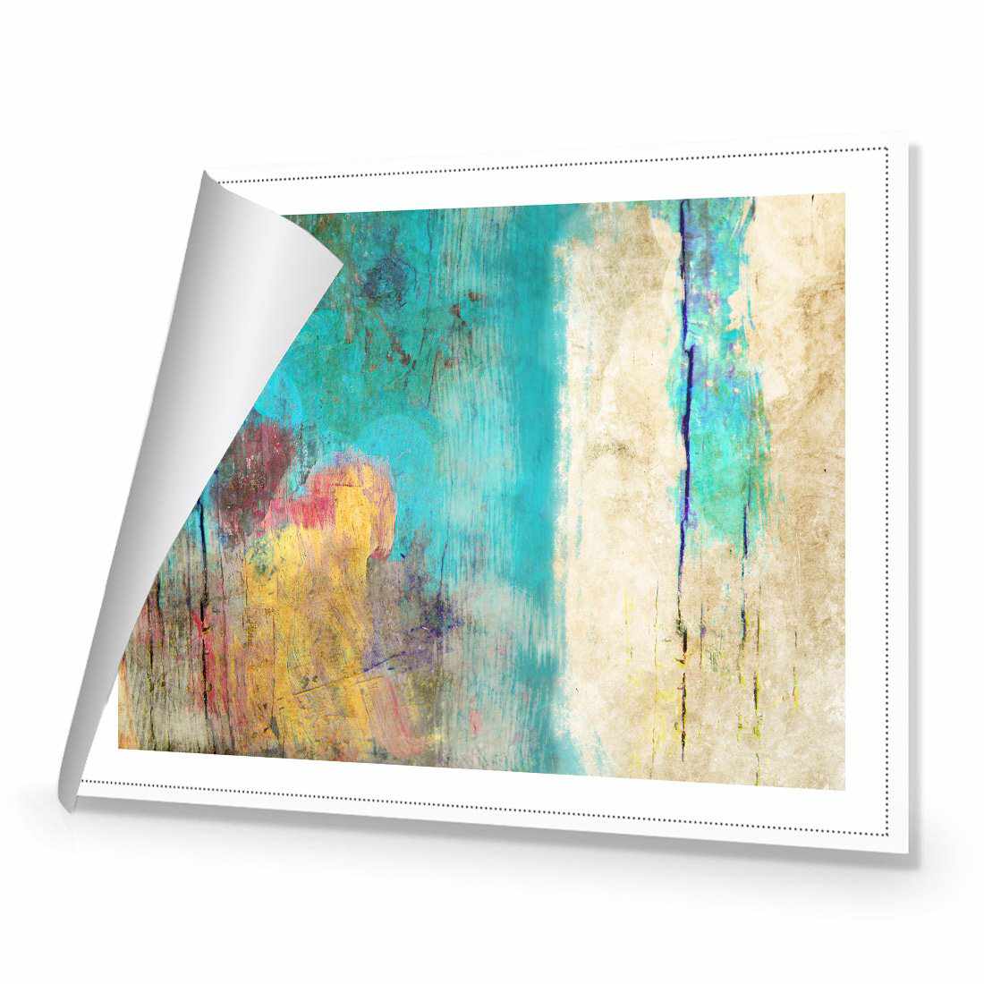 Painted Grunge | Standard Canvas | No Frame | Rolled Canvas