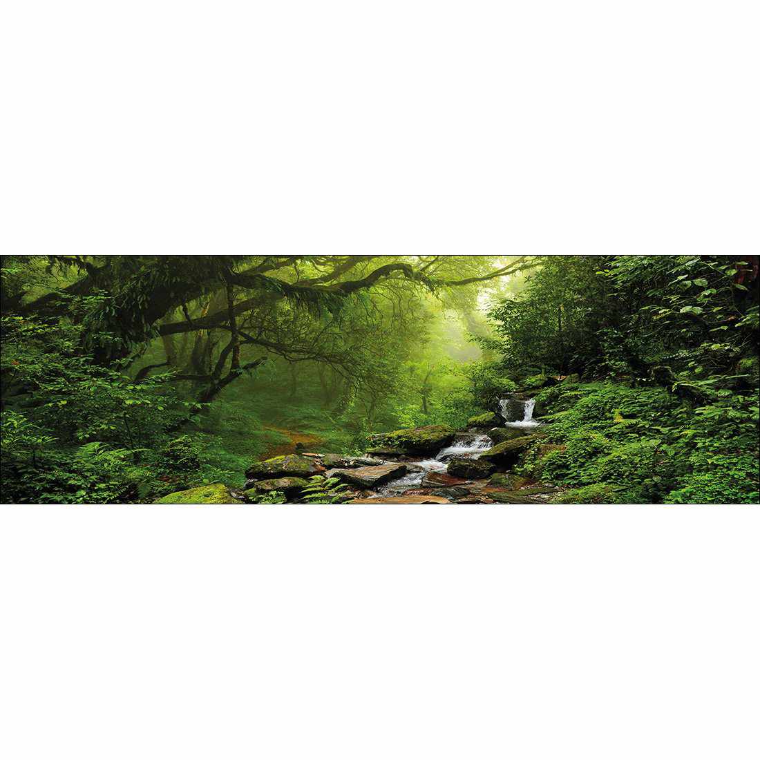 Romantic Rainforest Canvas Art-Canvas-Wall Art Designs-60x20cm-Canvas - No Frame-Wall Art Designs