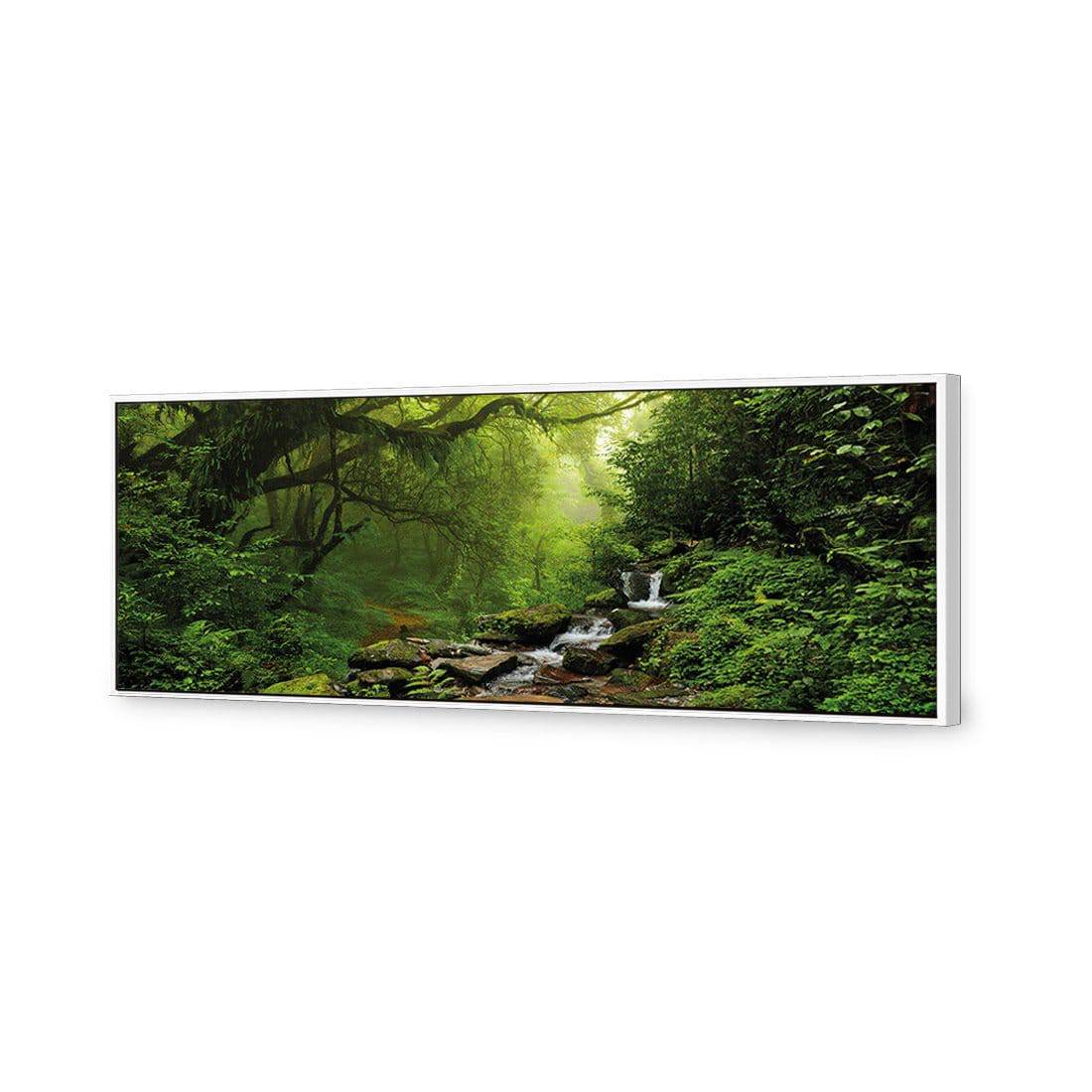 Romantic Rainforest Canvas Art-Canvas-Wall Art Designs-60x20cm-Canvas - White Frame-Wall Art Designs