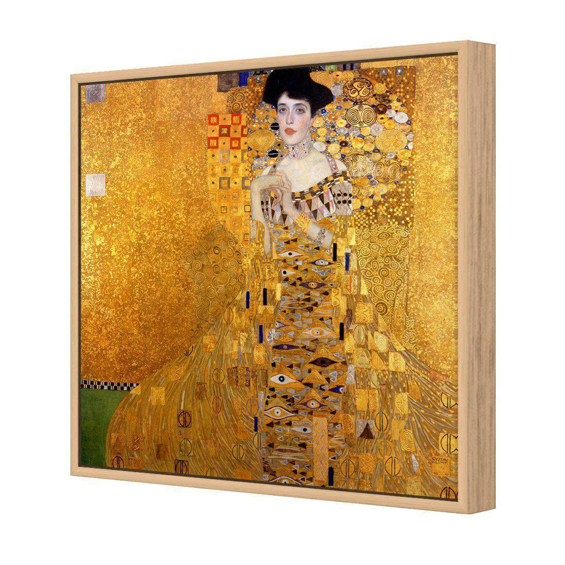 Portrait Of Adele Bloch-Bauer - Gustav Klimt Canvas Art-Canvas-Wall Art Designs-30x30cm-Canvas - Oak Frame-Wall Art Designs