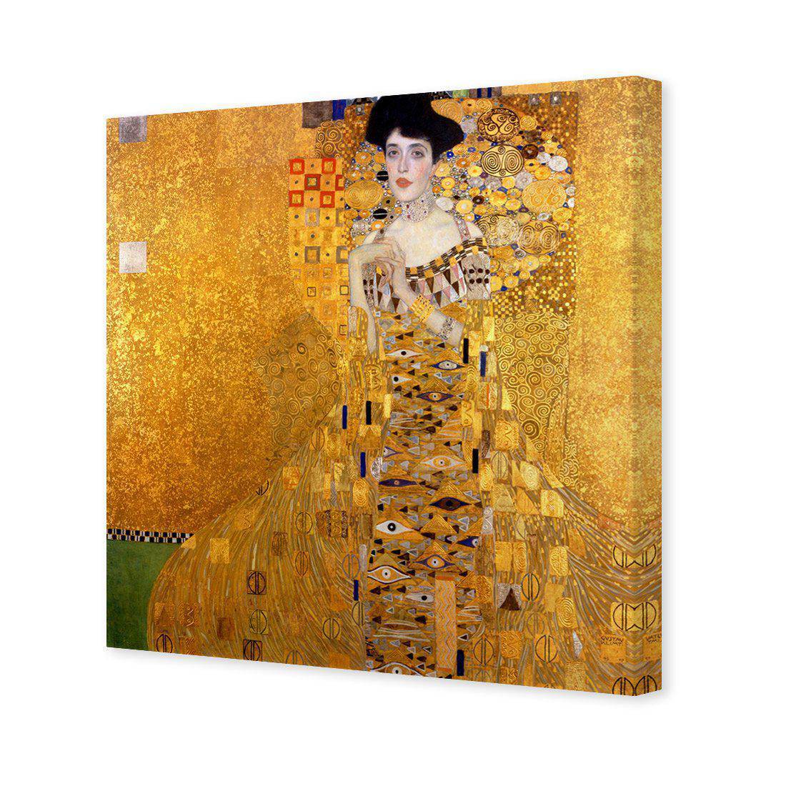 Portrait Of Adele Bloch-Bauer, Square by Gustav Klimt | Classic Canvas | No Frame | Stretched Canvas