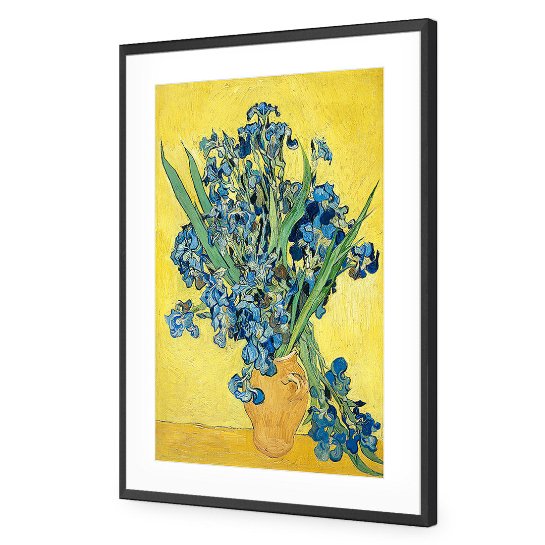 Vase Of Irises - Van Gogh Acrylic Glass Art