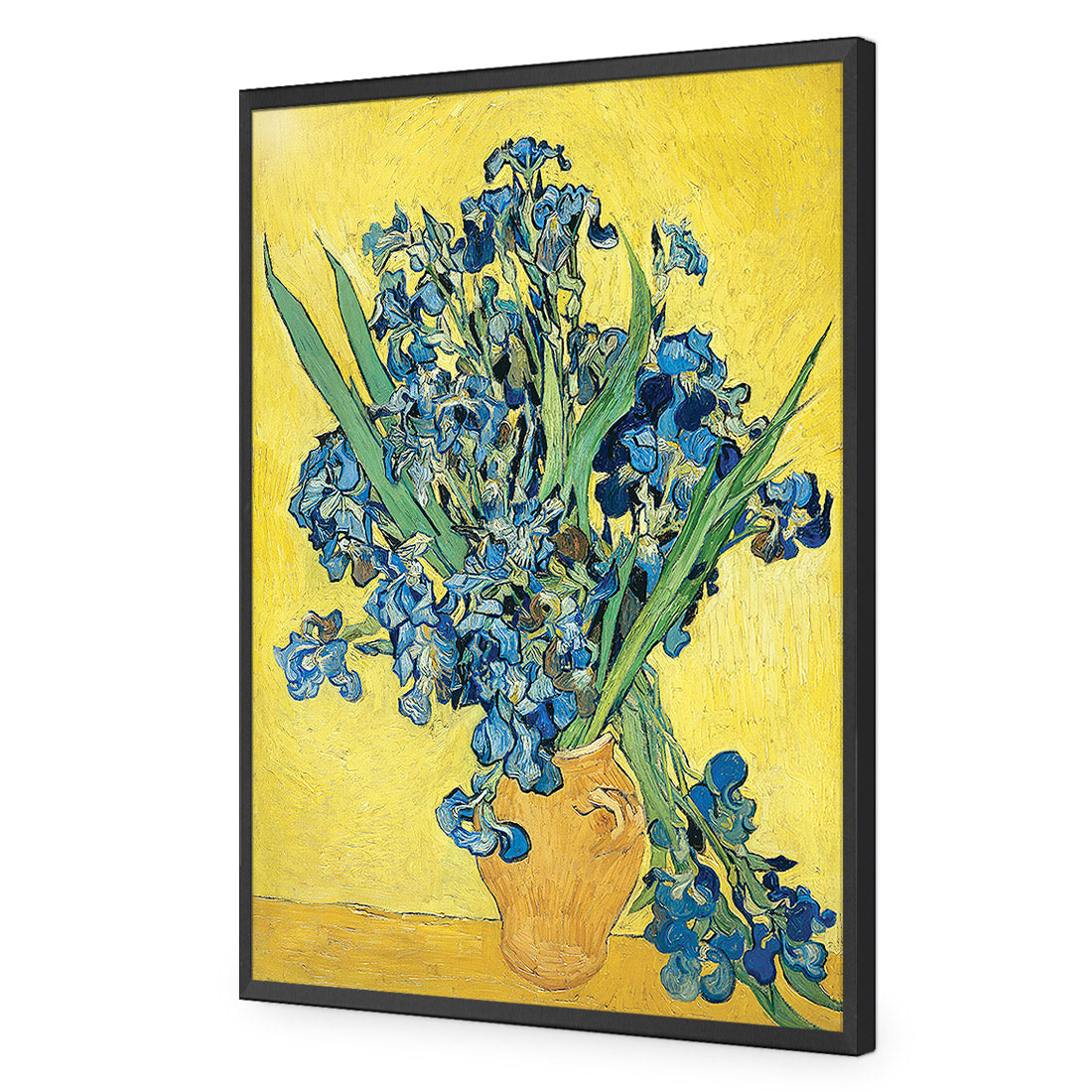 Vase Of Irises - Van Gogh Acrylic Glass Art