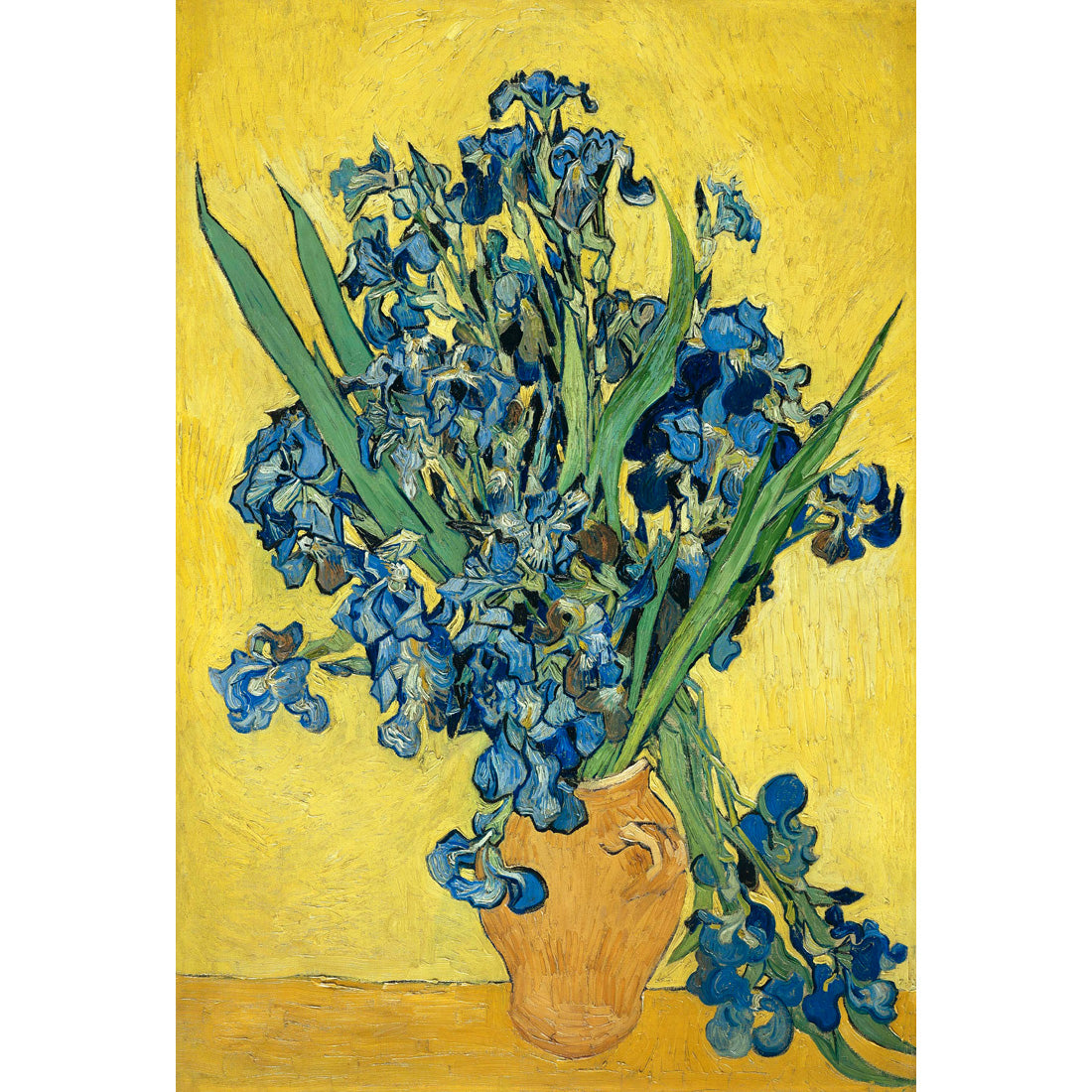 Vase Of Irises by Van Gogh
