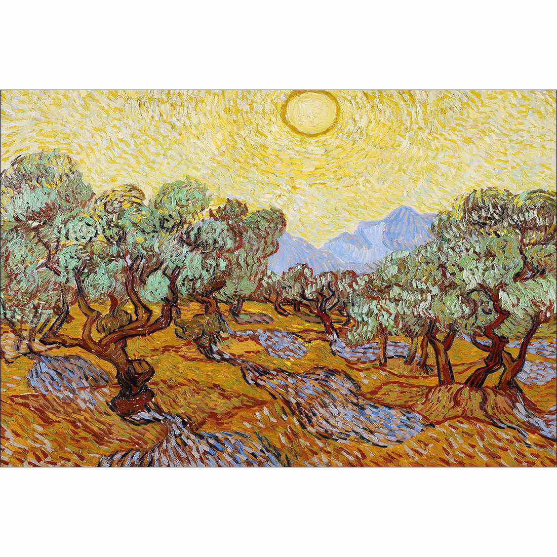 Olive Trees by Van Gogh