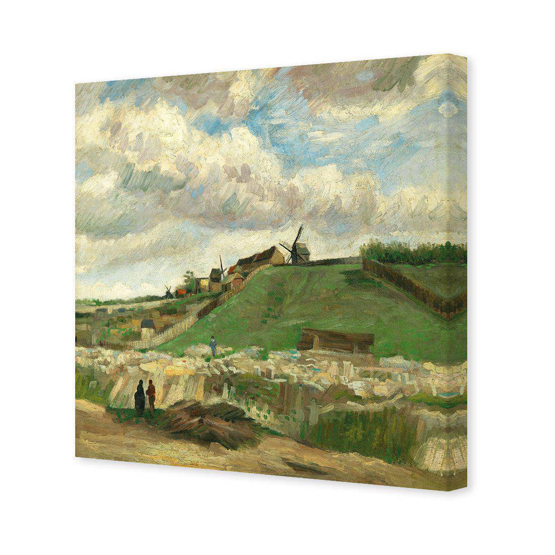 The Hill Of Montmartre - Van Gogh Canvas Art-Canvas-Wall Art Designs-30x30cm-Canvas - No Frame-Wall Art Designs