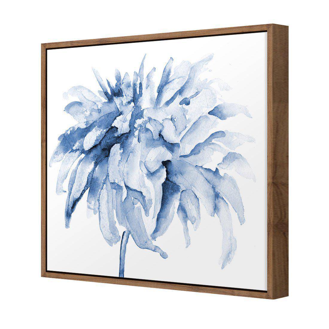 Fairy Floss, Blue Canvas Art-Canvas-Wall Art Designs-30x30cm-Canvas - Natural Frame-Wall Art Designs