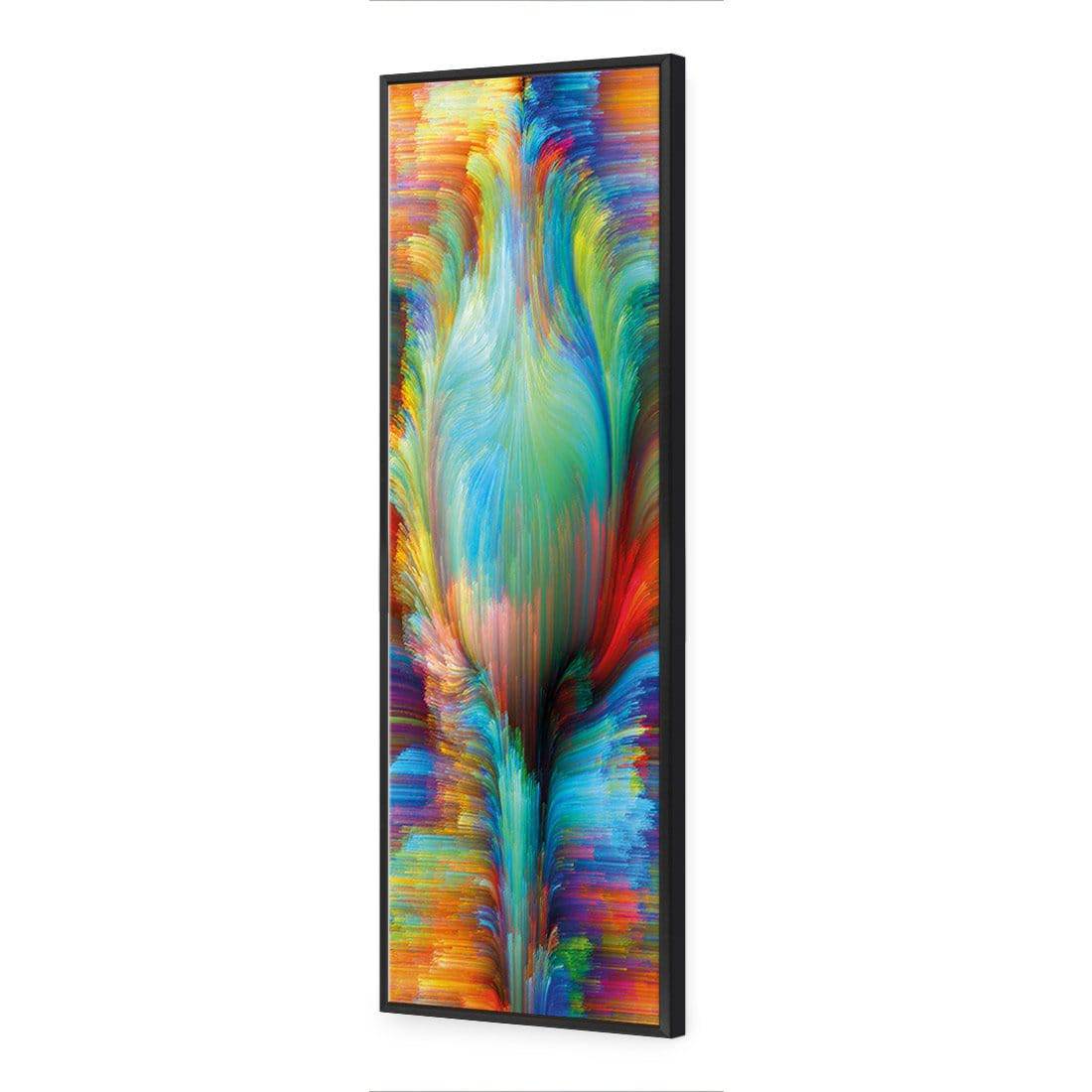 Fuzz Sprouting Canvas Art-Canvas-Wall Art Designs-60x20cm-Canvas - Black Frame-Wall Art Designs