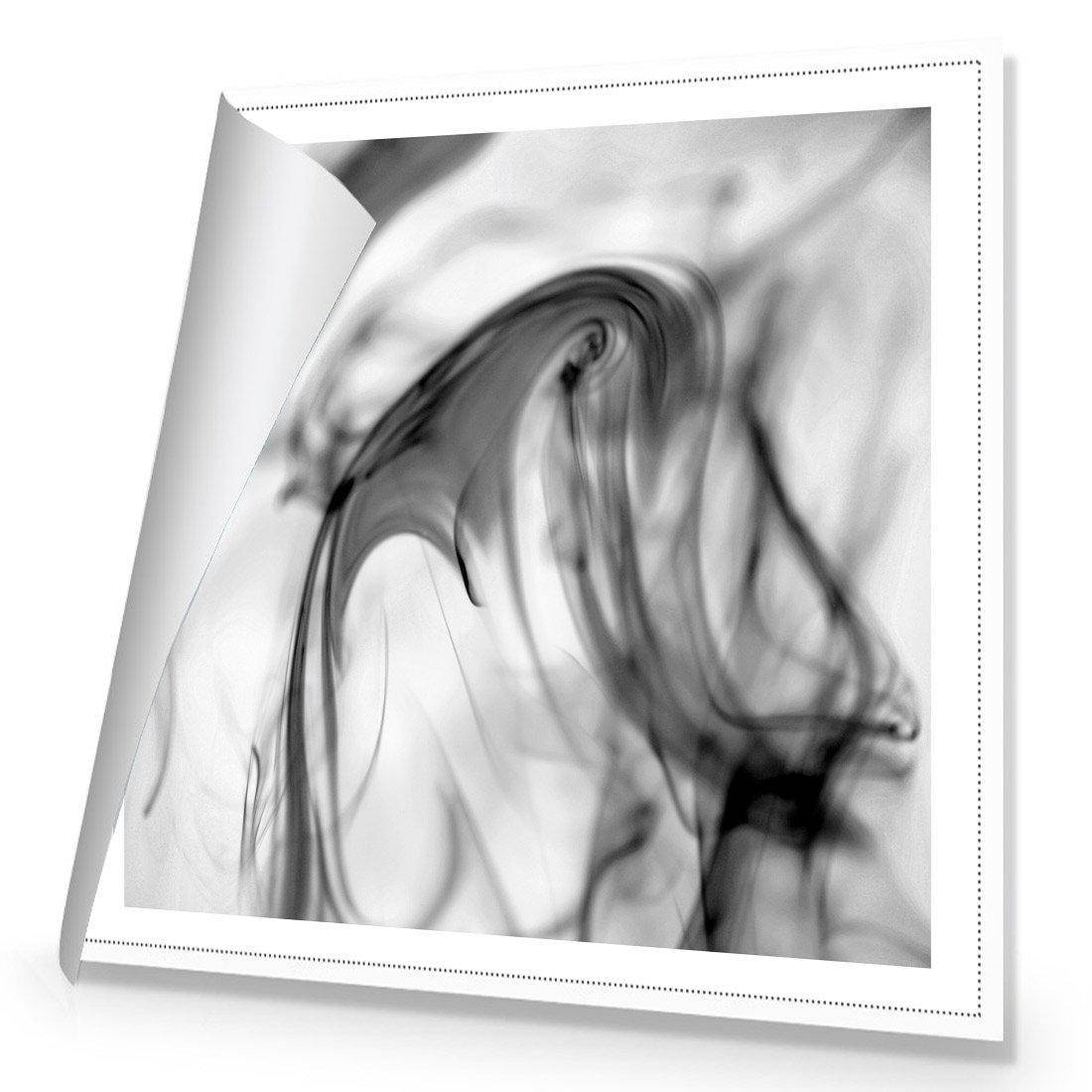 Smoke And Mirrors, B&W | Standard Canvas | No Frame | Rolled Canvas