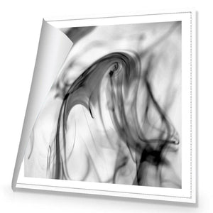 Smoke And Mirrors, B&W | Standard Canvas | No Frame | Rolled Canvas