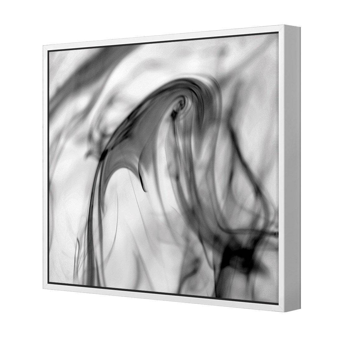 Smoke And Mirrors, B&W Canvas Art-Canvas-Wall Art Designs-30x30cm-Canvas - White Frame-Wall Art Designs