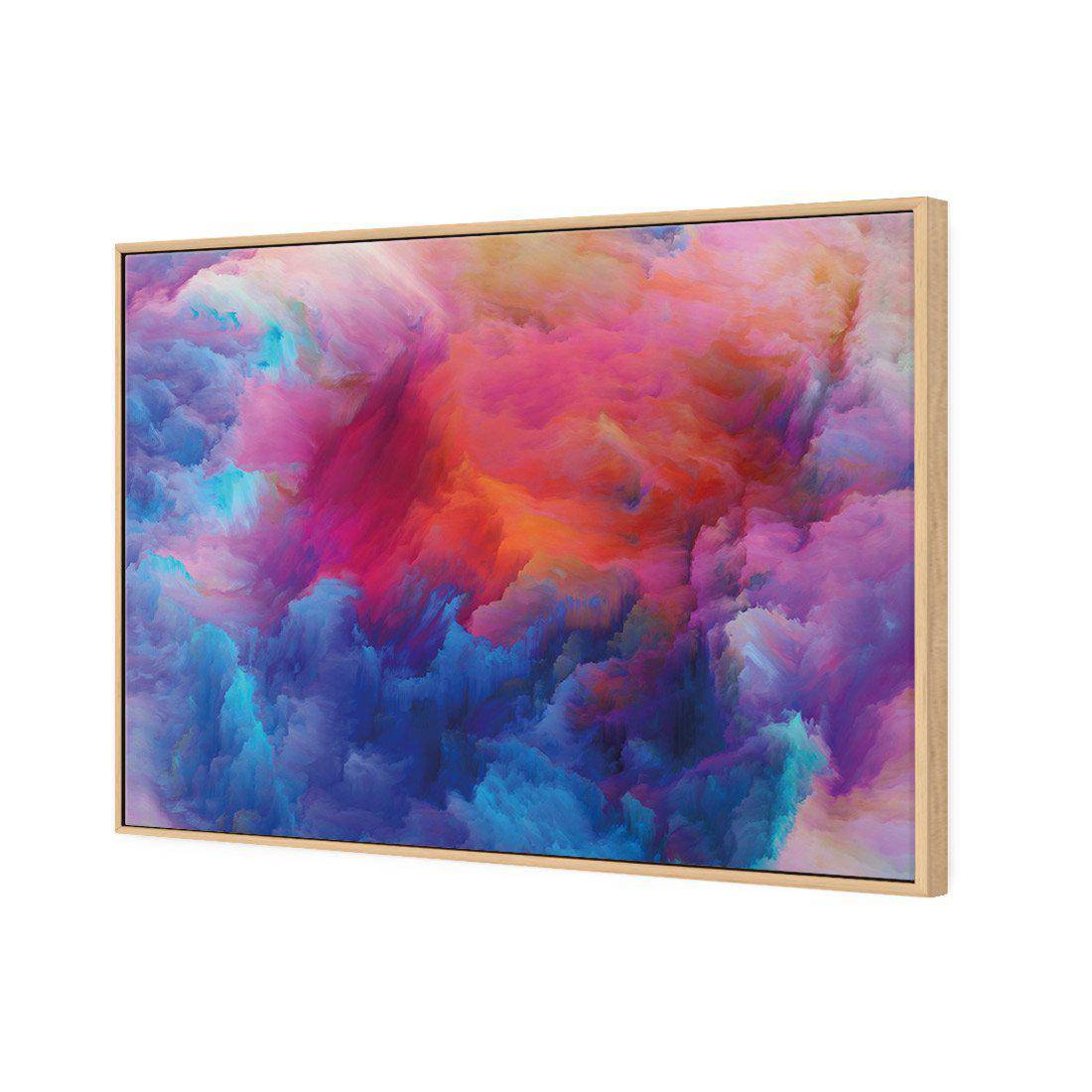 Mountain Magic | Standard Canvas | Floating Frame | Oak