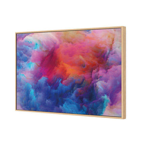 Mountain Magic | Standard Canvas | Floating Frame | Oak