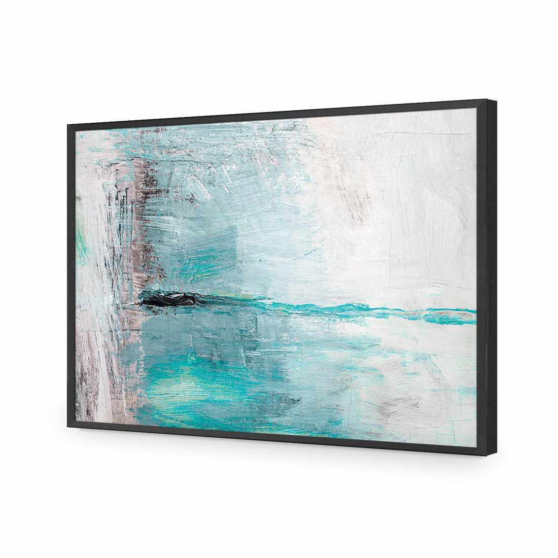 Painting The Sky-Acrylic-Wall Art Design-Without Border-Acrylic - Black Frame-45x30cm-Wall Art Designs