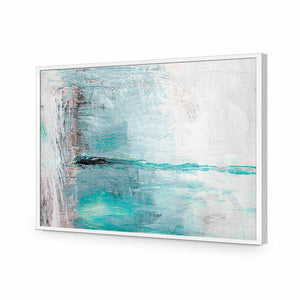 Painting The Sky | Standard Acrylic | Flat Frame No Border | White
