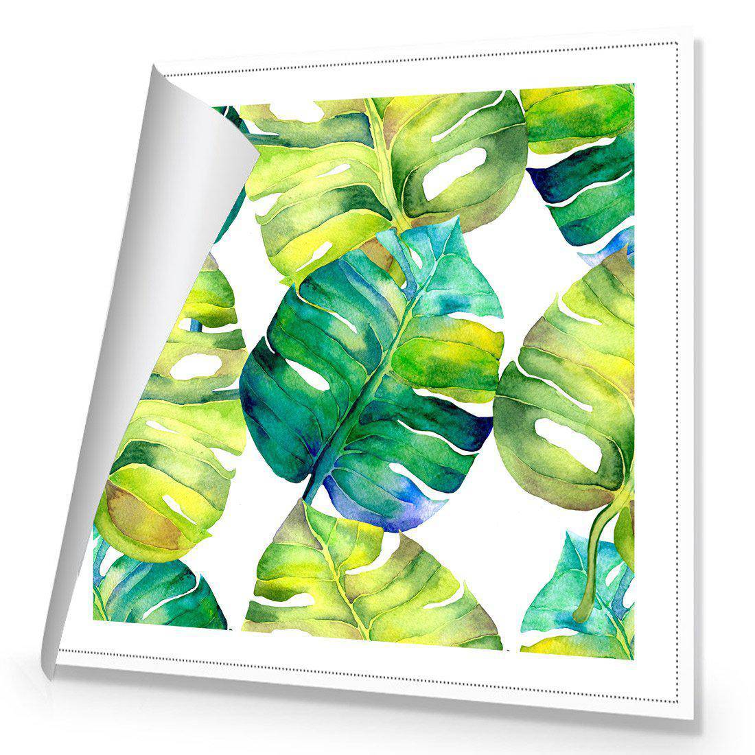 Verdant Leaves | Standard Canvas | No Frame | Rolled Canvas