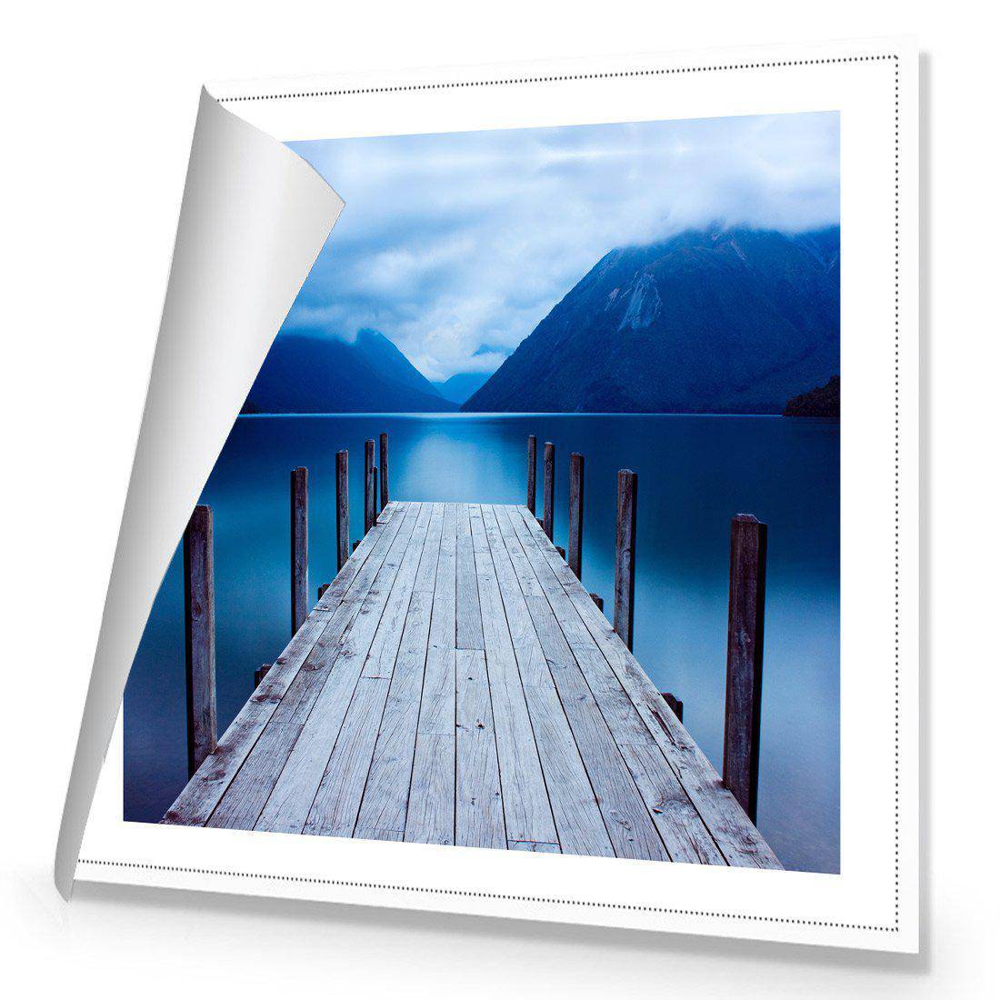 Tranquil Jetty, Square | Standard Canvas | No Frame | Rolled Canvas