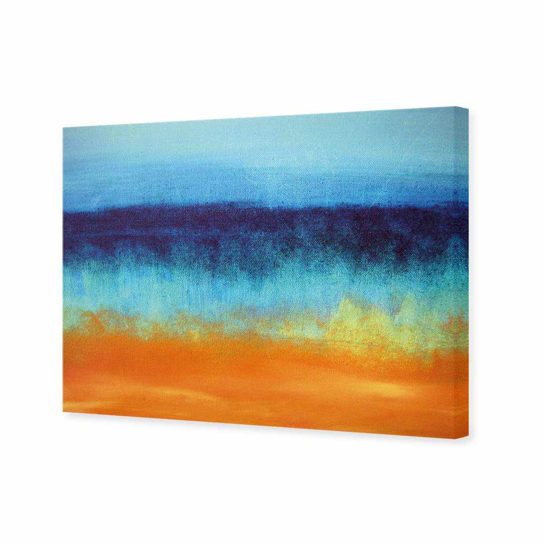 Painted Beach Canvas Art-Canvas-Wall Art Designs-45x30cm-Canvas - No Frame-Wall Art Designs
